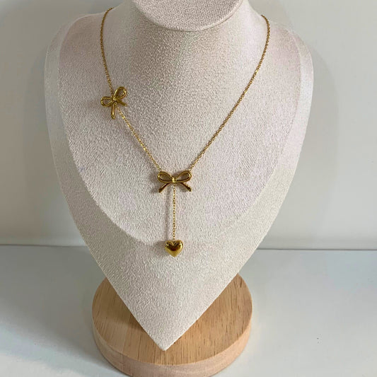 BOW’D WITH LOVE NECKLACE
