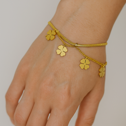 Floral bracelet