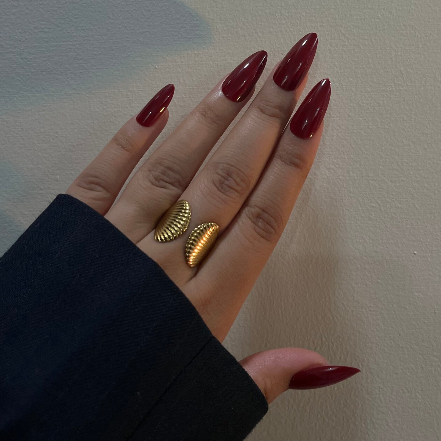 SHELL CUFF RING