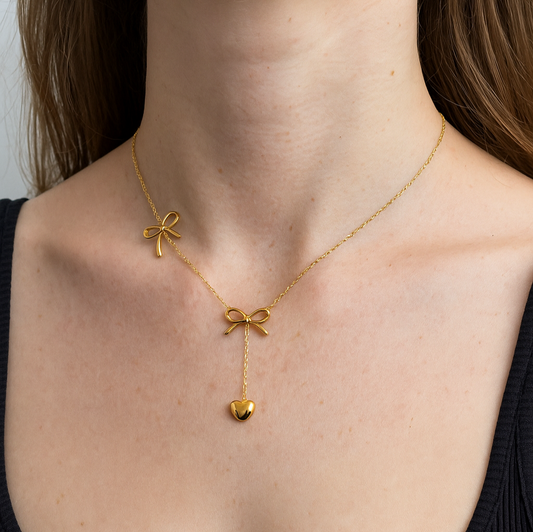 BOW’D WITH LOVE NECKLACE