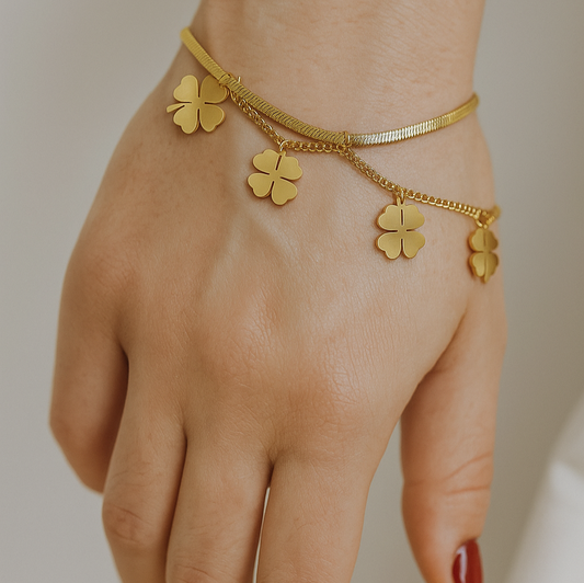 Floral bracelet
