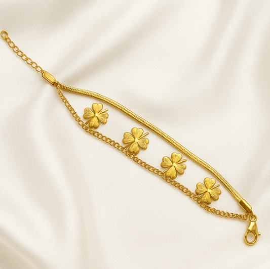 Floral bracelet